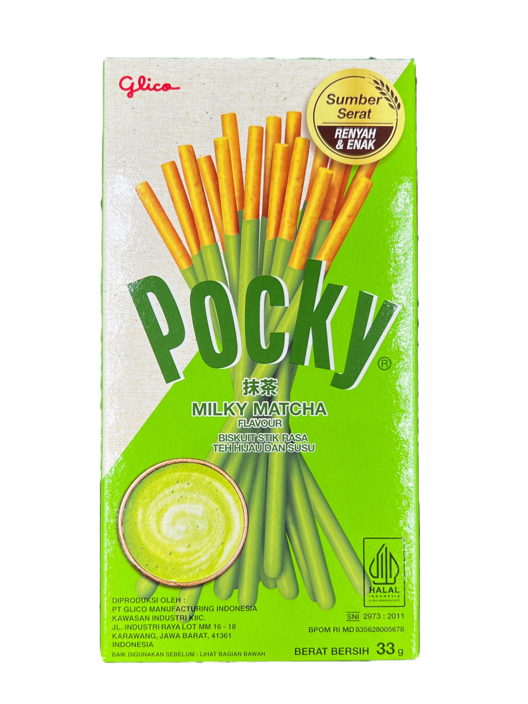Pocky Milky Matcha 33g