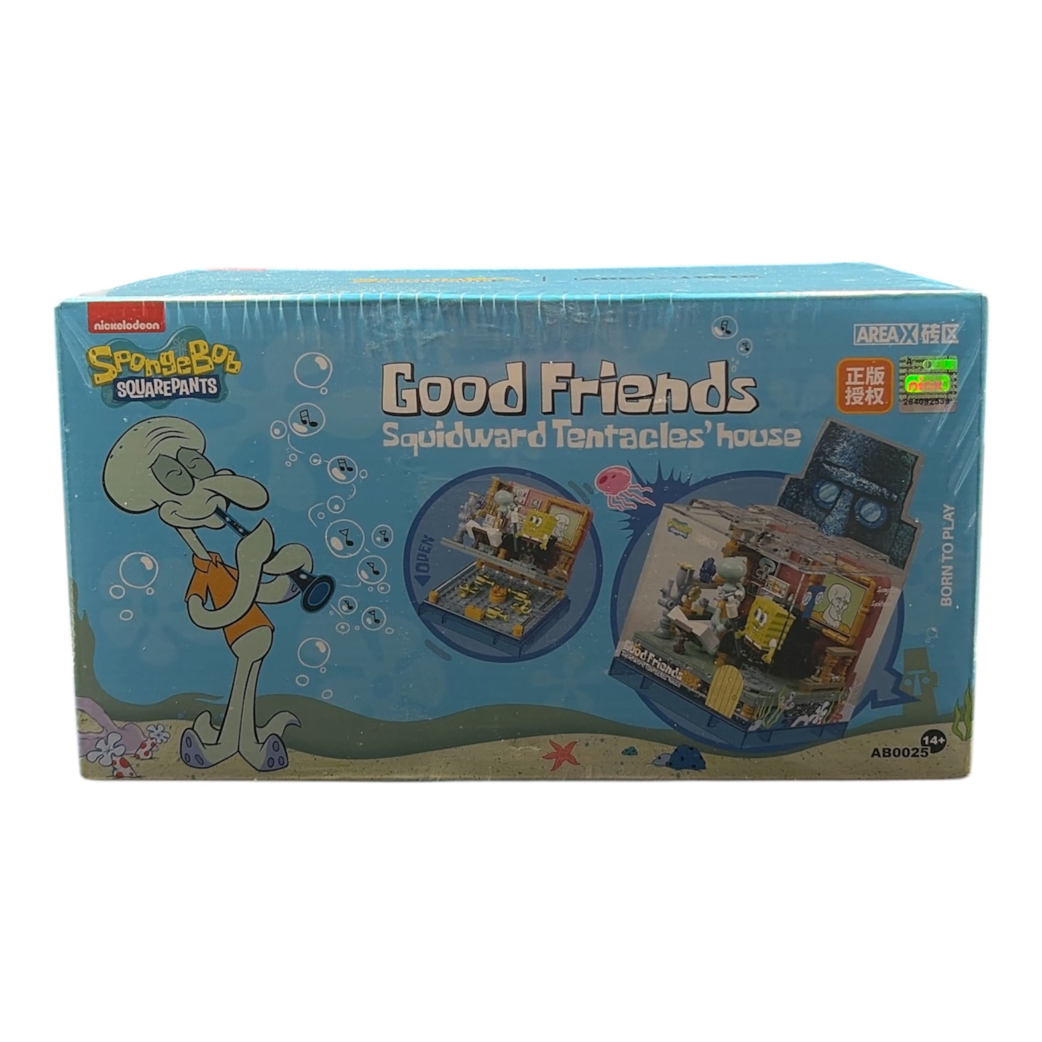 Good Friends – Squidward Tentacles Haus Mini-Diorama (Sealed)