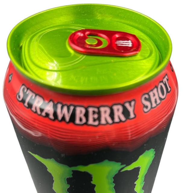 Miniature : Monster Energy Strawberry Shot Zero Sugar 473ml USA