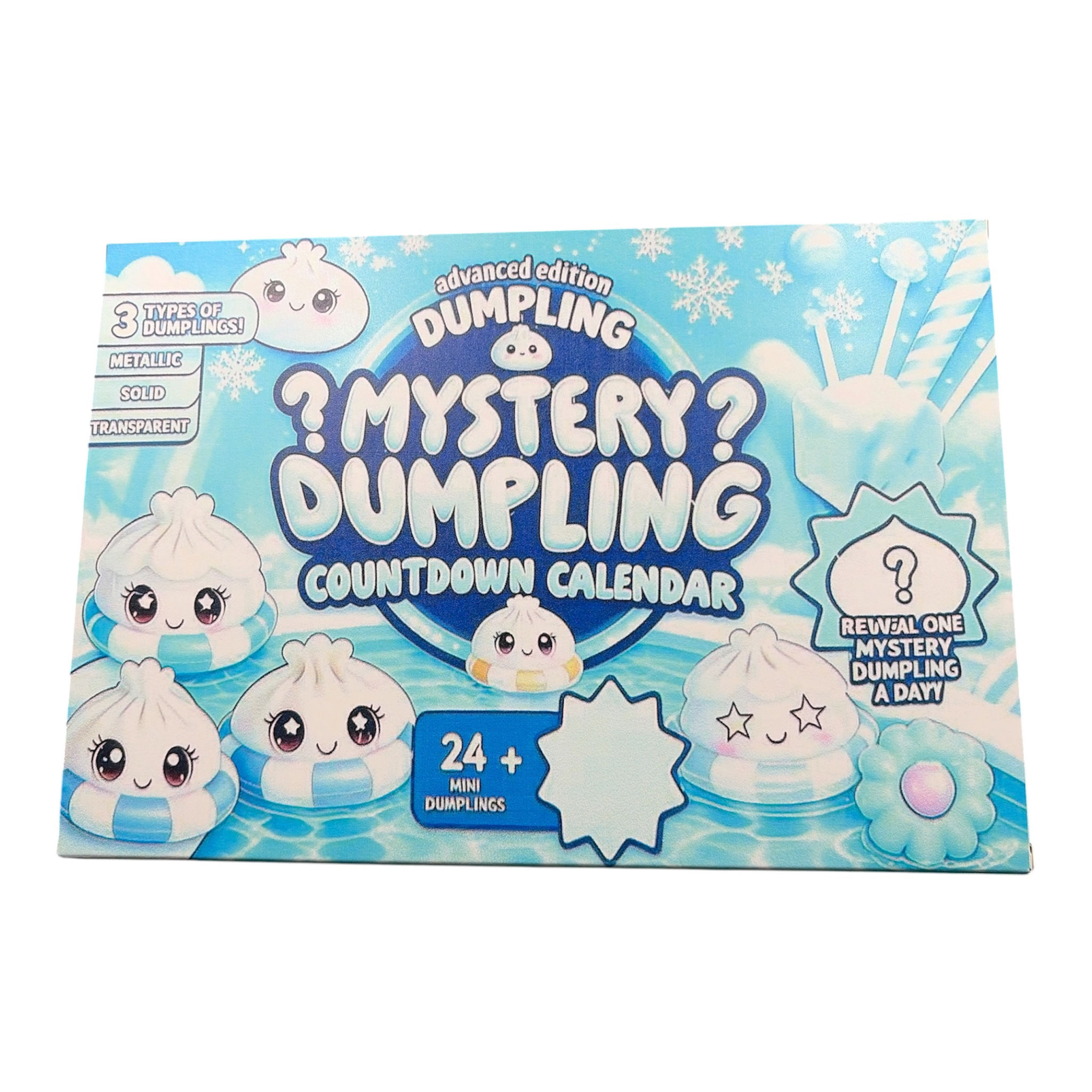 Mystery Dumpling Adventskalender – Schnee Edition – 24 Figuren