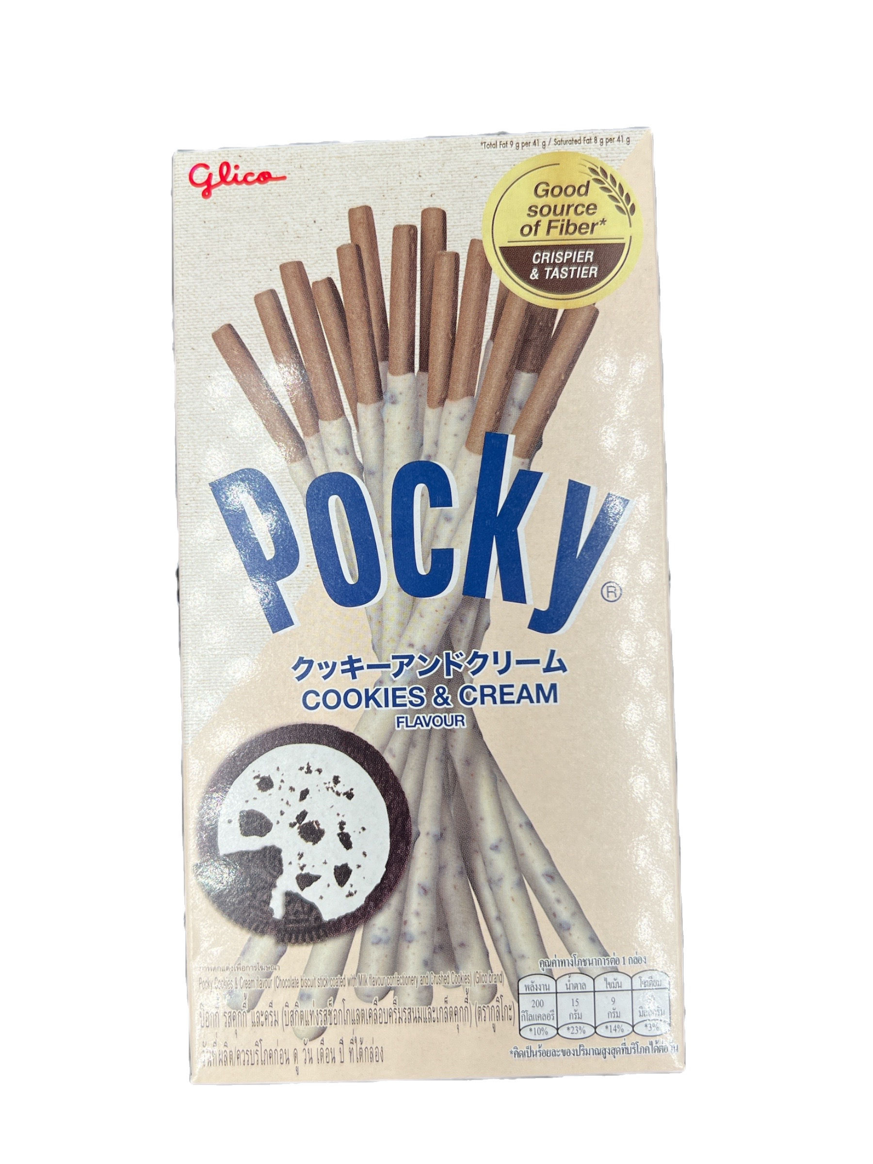 Pocky Pocky Cookies & Creme 40g