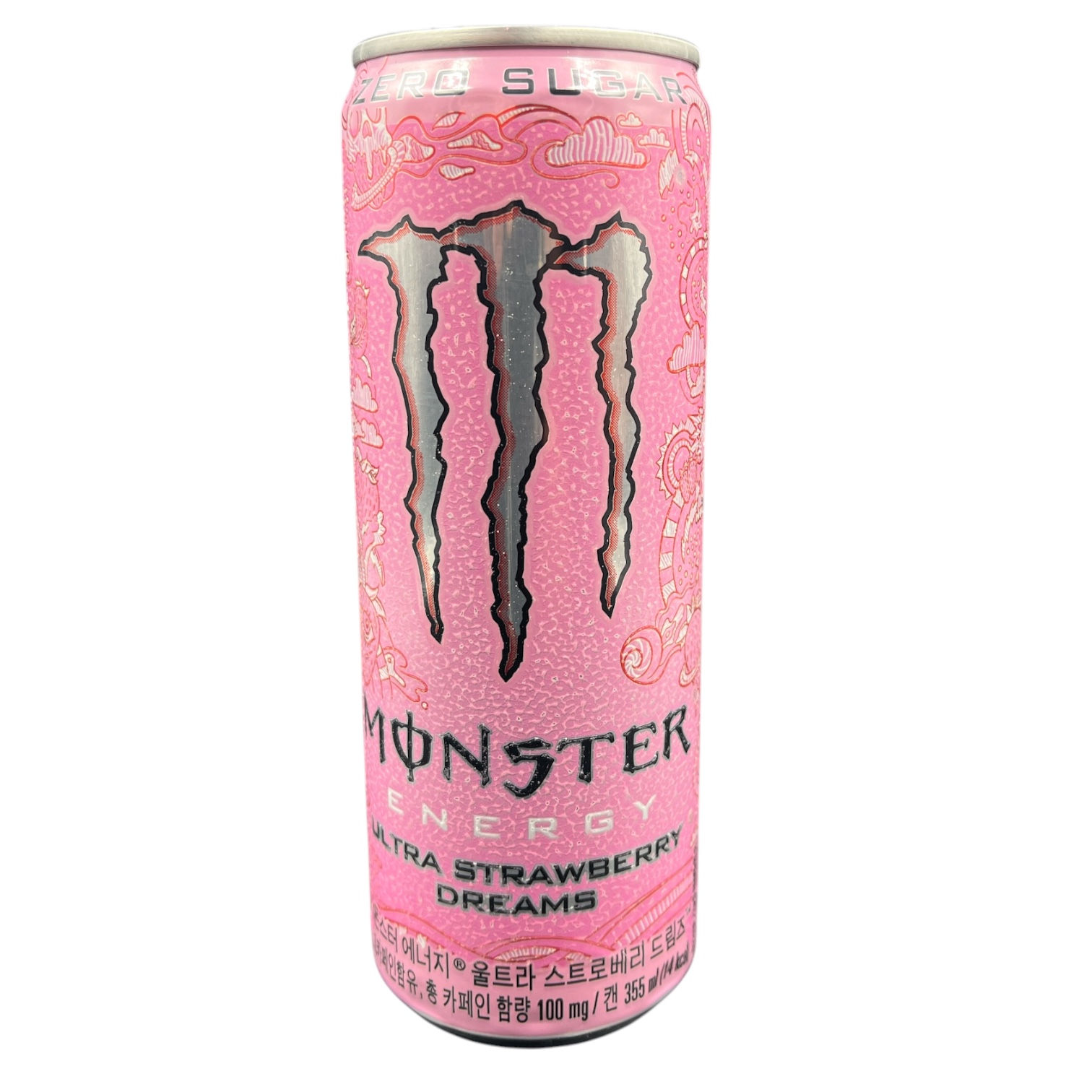 Monster Energy Ultra Strawberry Dreams 355ml Korea Zero Sugar