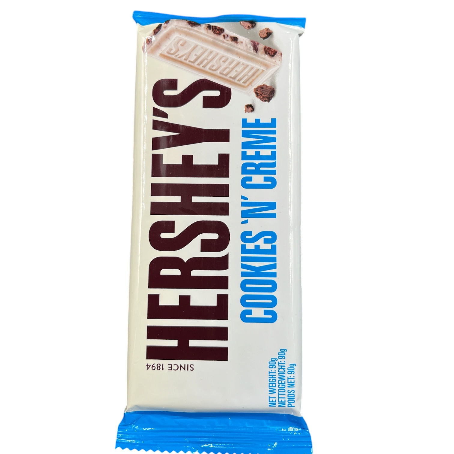 Hersheys Cookies n Creme Chocolate Bar 90g
