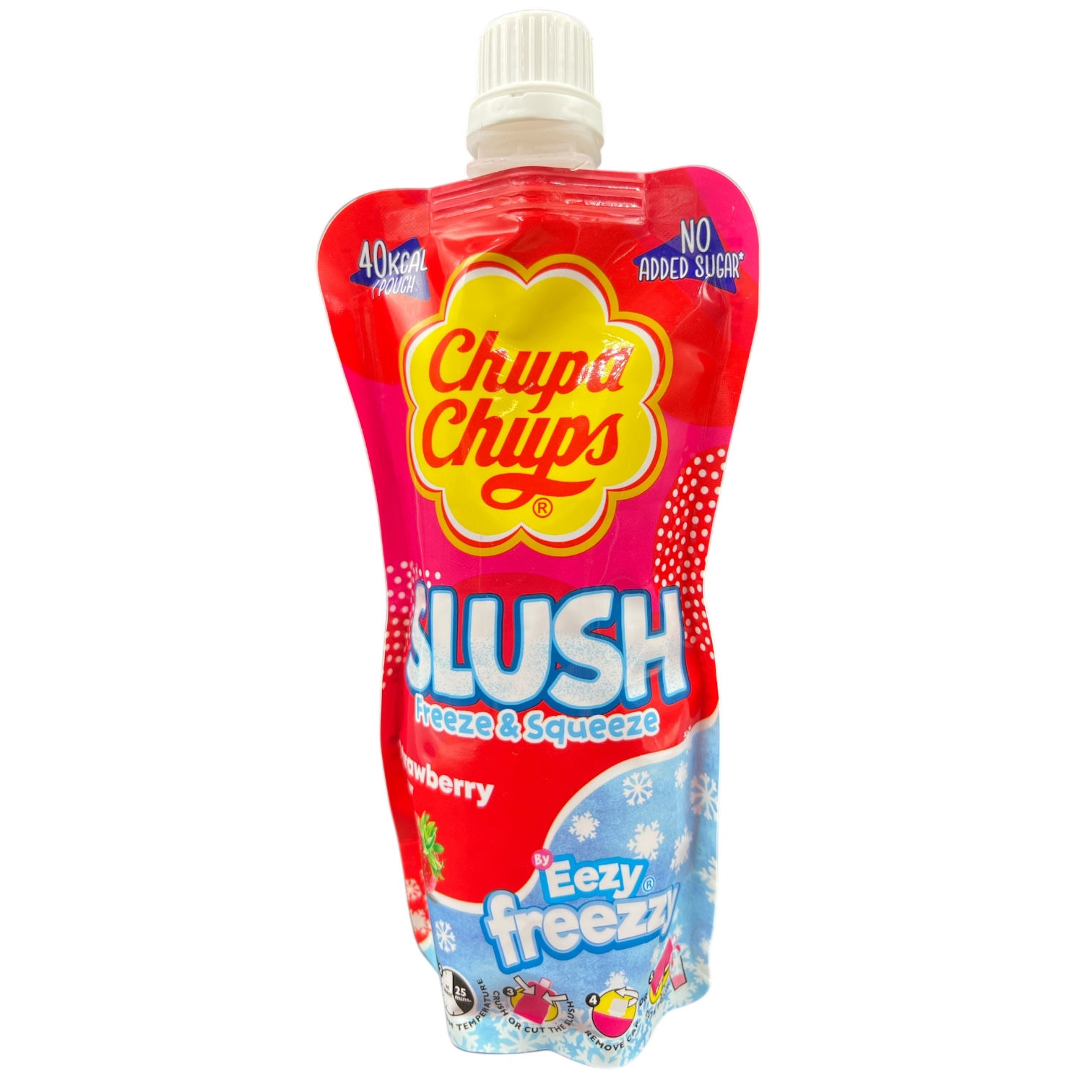 Chupa Chups Slush Strawberry 250ml