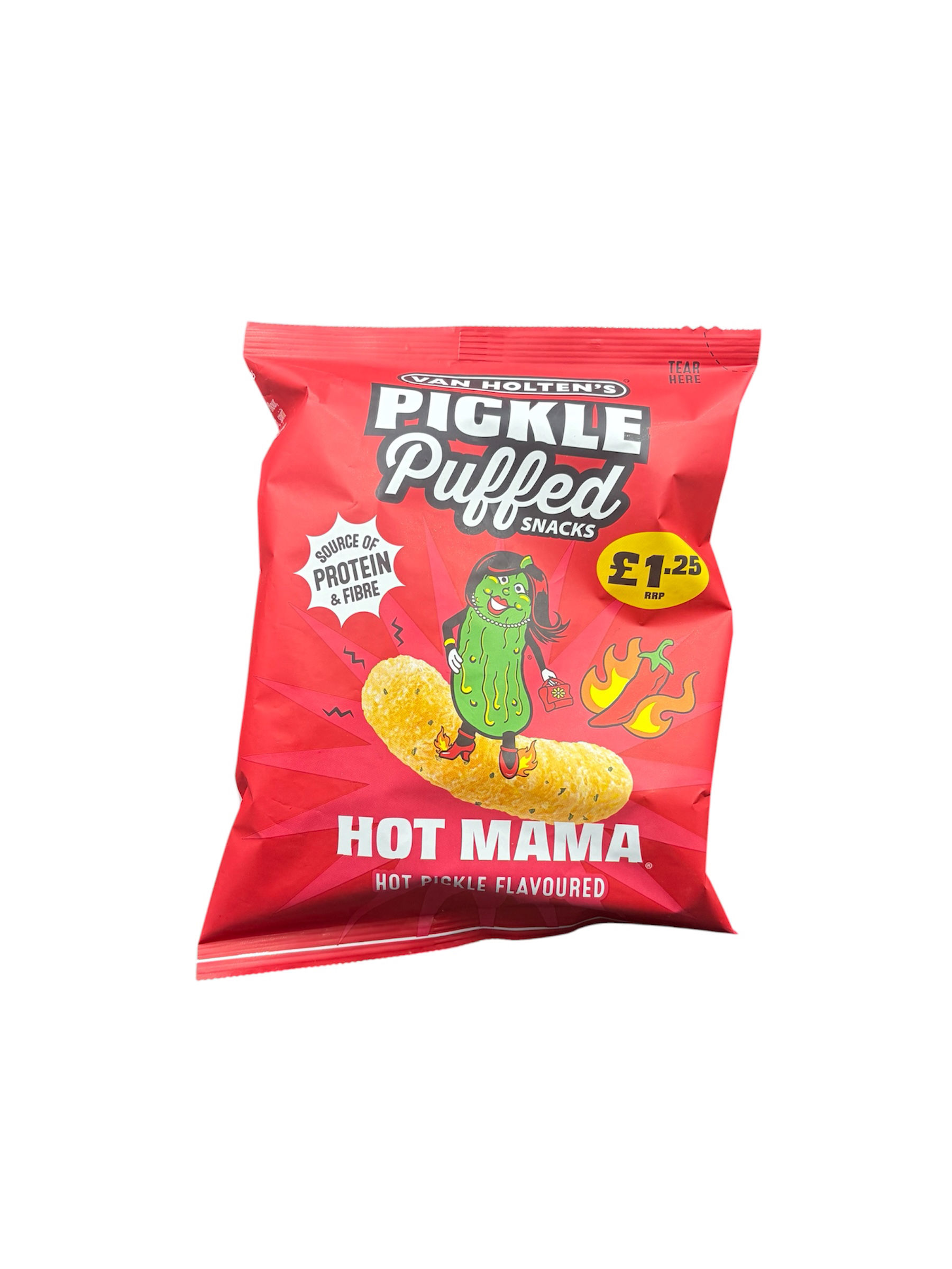 Van Holten’s Pickle Puffed Snacks Hot Mama | Bestsweets Schweiz