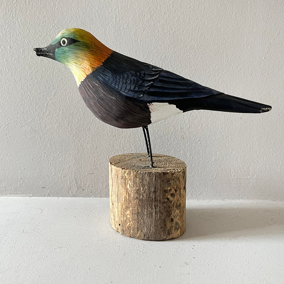 Διακοσμητικό πουλάκι ξύλινο