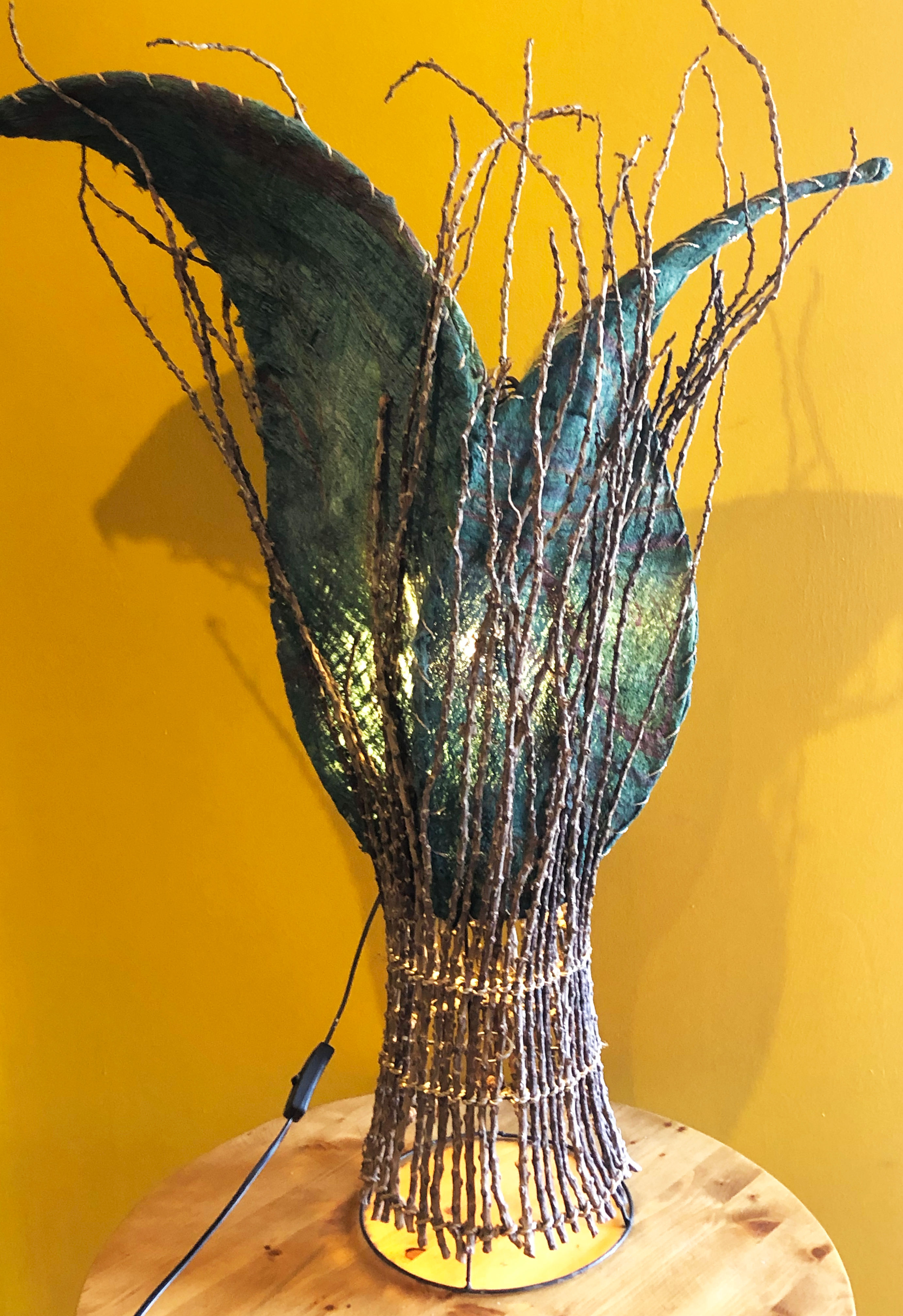 Φωτιστικό δαπέδου πράσινο