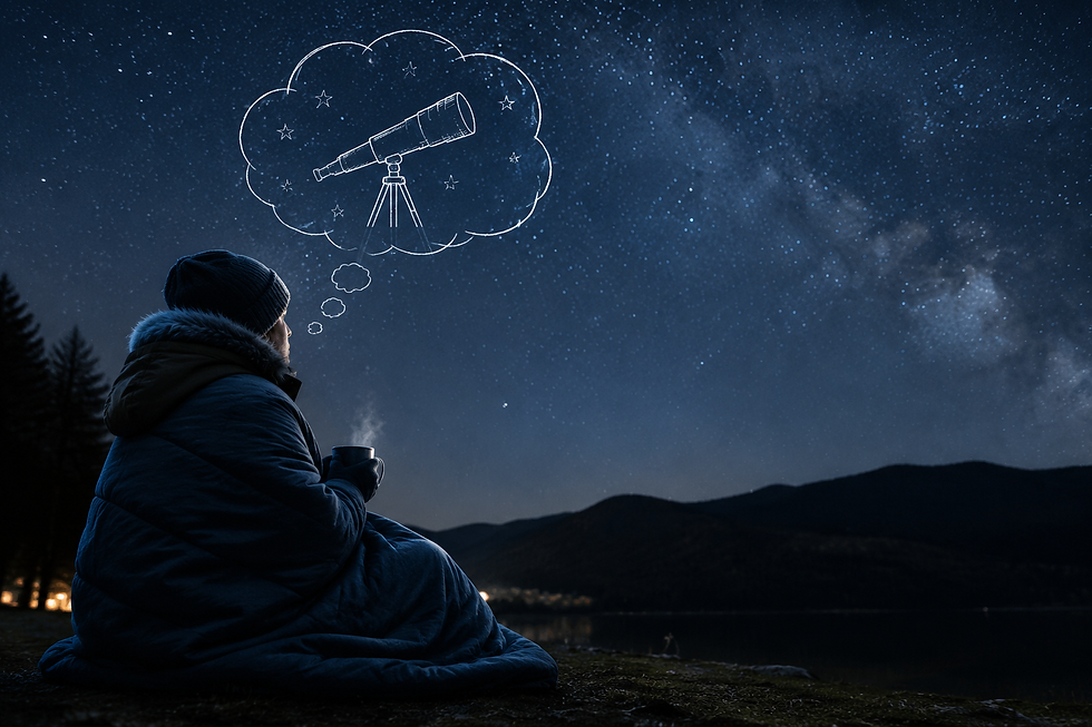 inverno telescópio