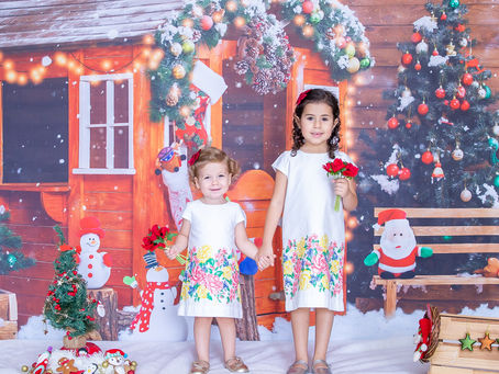 Valentina e Maitê Natal 2019