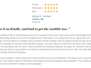 Xenotech Rising Audiobook 5-Stars!