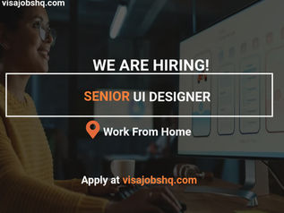 SENIOR UI DESIGNER | REMOTE | APPLY NOW