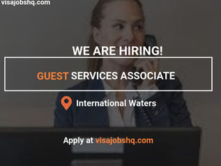 JOIN OUR TEAM AS A GUEST SERVICES ASSOCIATE ON A CRUISE SHIP, APPLY NOW