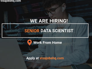 JOIN OUR REMOTE TEAM AS A SENIOR DATA SCIENTIST, WORK FROM ANYWHERE, APPY NOW!