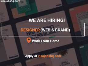 WORK FROM HOME AS DESIGNER (WEB & BRAND), APPLY NOW