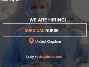 SURGICAL NURSES NEEDED IN THE UK, VISA SPONSORSHIP AVAILABLE, APPLY TODAY!
