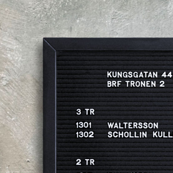 Miniatyrbild: Trappregister, en sektion