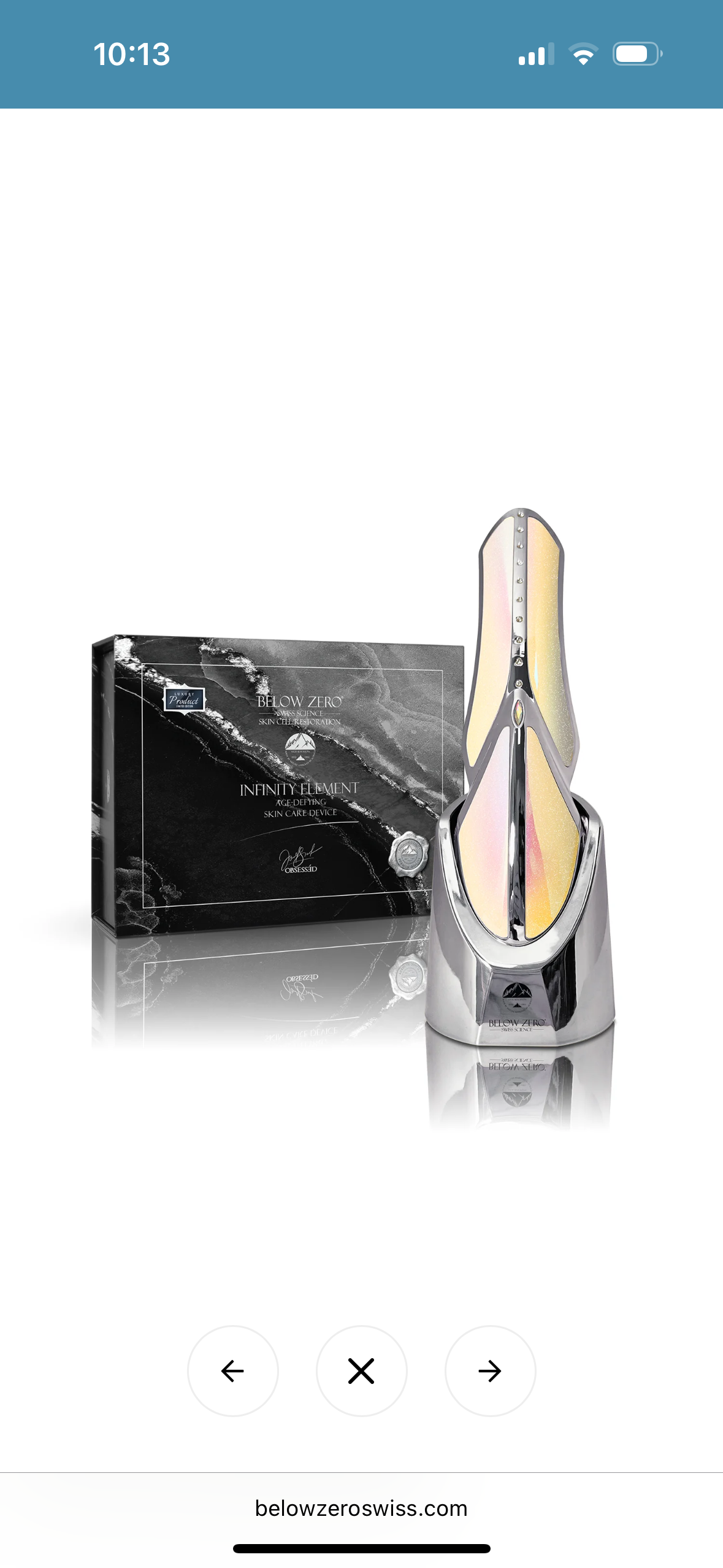 Below Zero Element 8 Age-Defying Skin Care Device