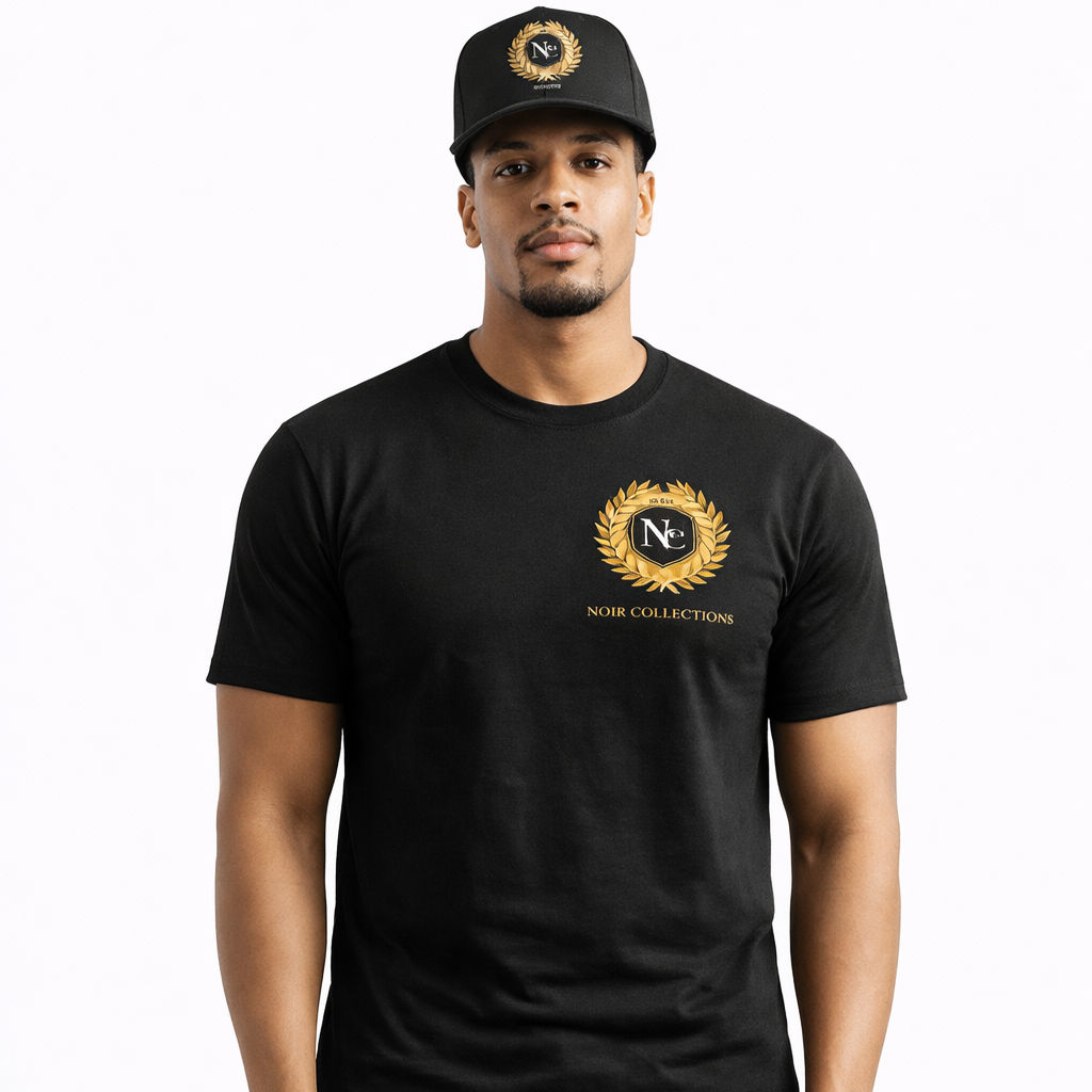 Men's Black Noir Luxe Collection T-Shirt