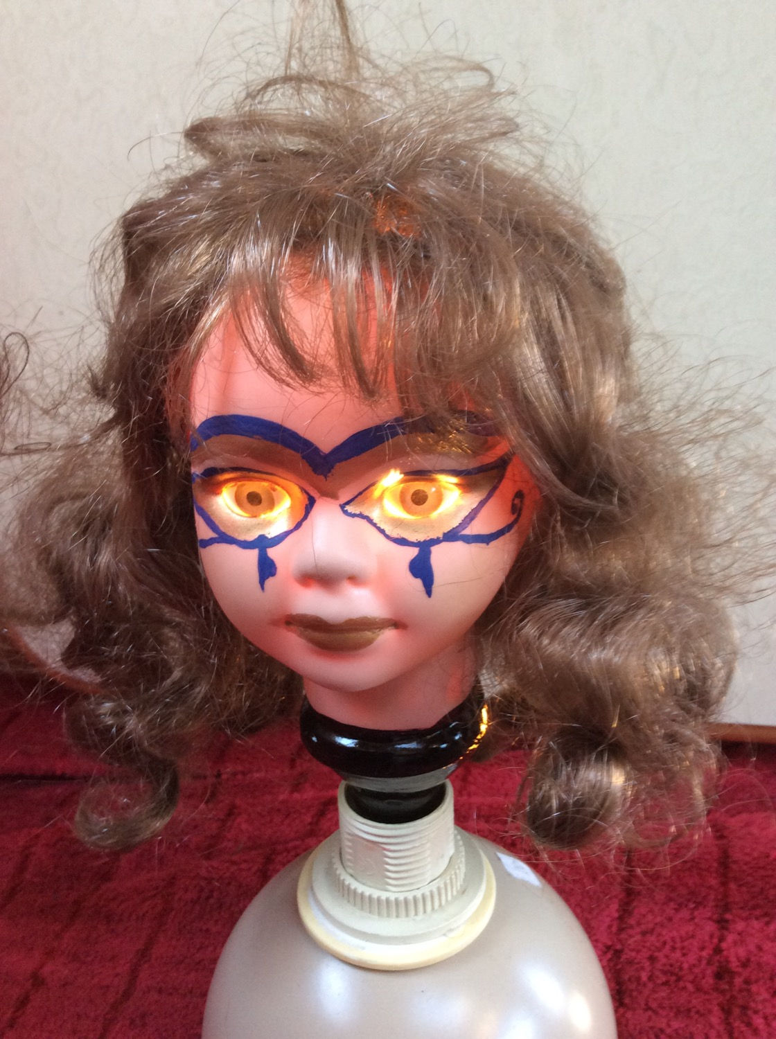 Egyptian Doll’s Head LED Lamp/Bulb