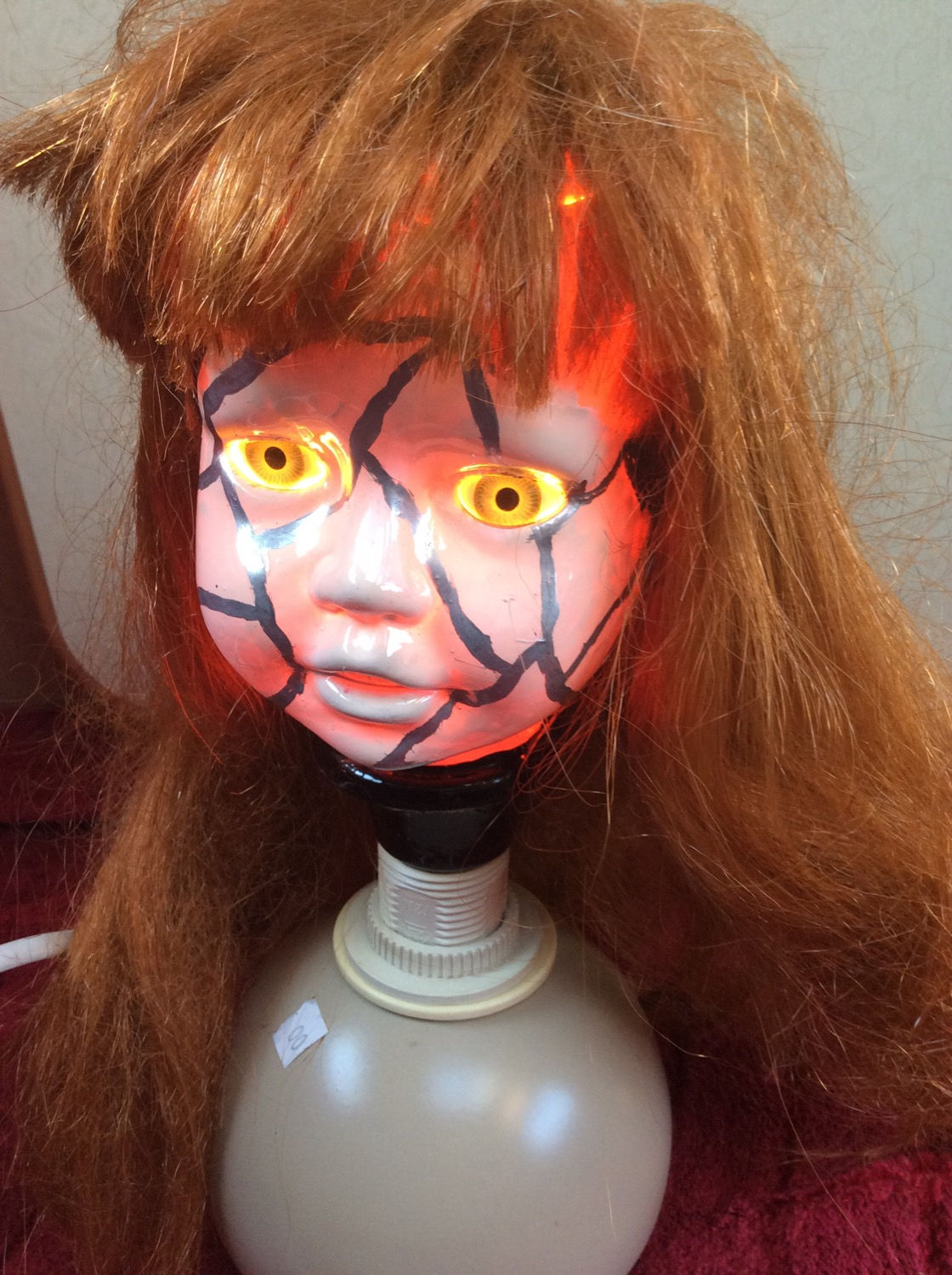 LED Doll Head Lamp
