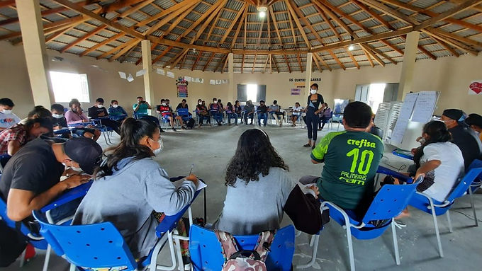 Encontro leva formação a Jovens comunicadores indígenas da T.I São Marcos
