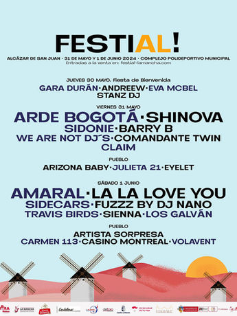 Festial! Nace un nuevo festival en Castilla la Mancha y lo hace para quedarse. No te lo pierdas!
