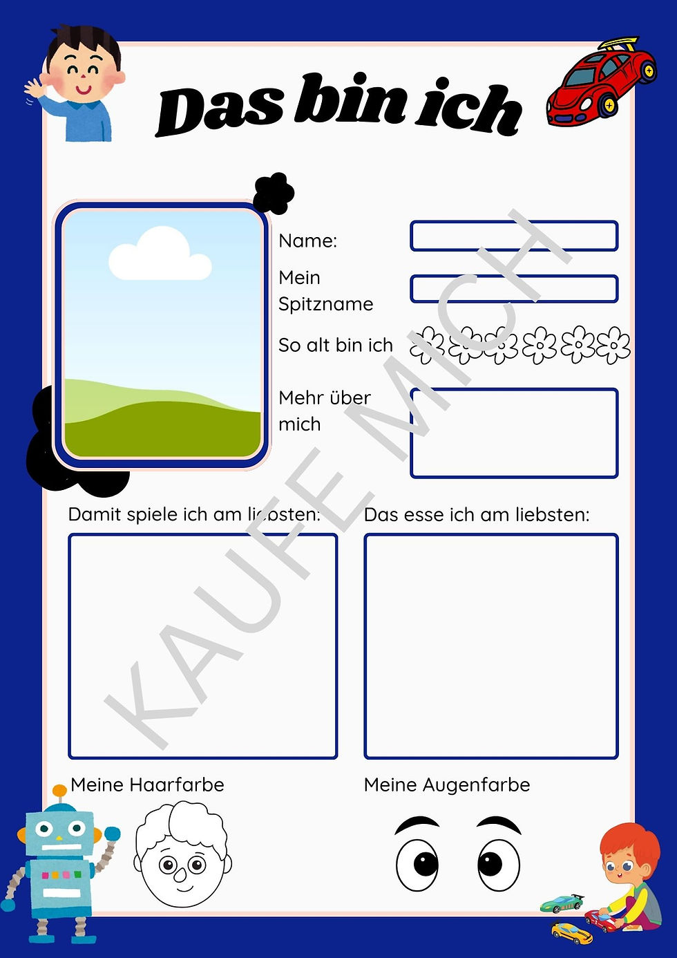 Miniaturbild: Kindergarten Portfolio