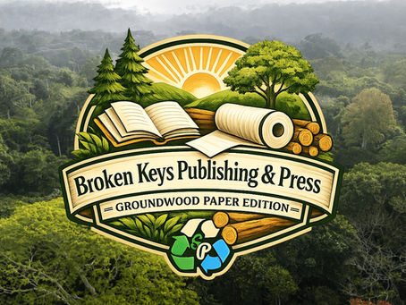 Embracing Groundwood Paper: The Next Step in Sustainable Publishing at Broken Keys Publishing & Press