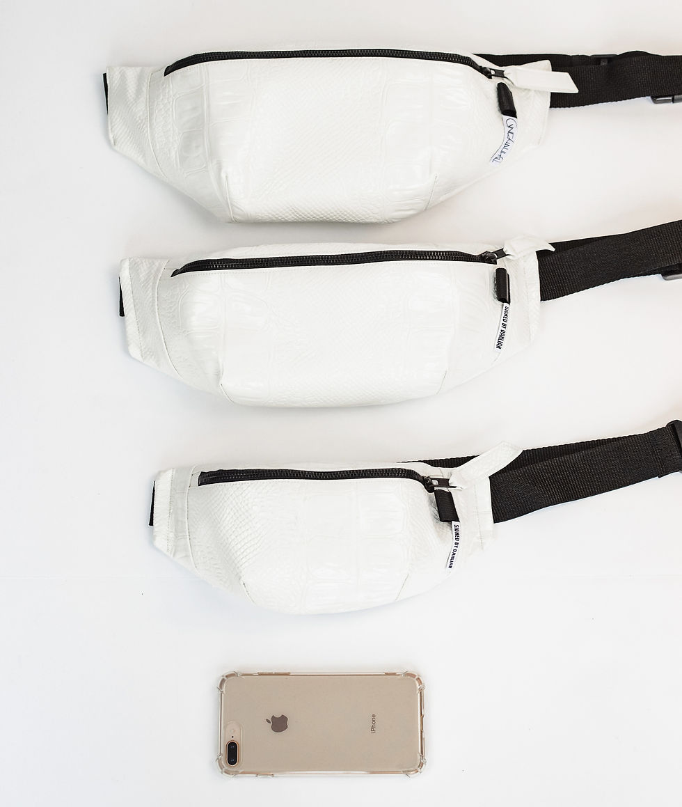 Thumbnail: White Harlee Fanny Pack