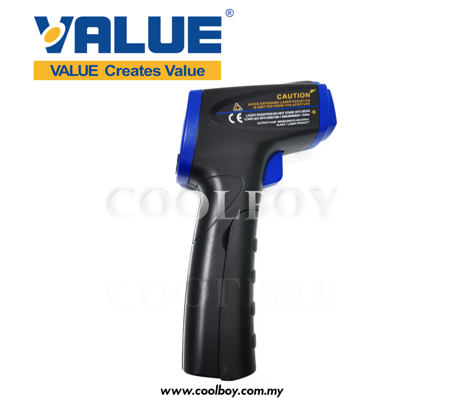 Thumbnail: VALUE INFRARED THERMOMETER VIT300S -32 °C- 400°C