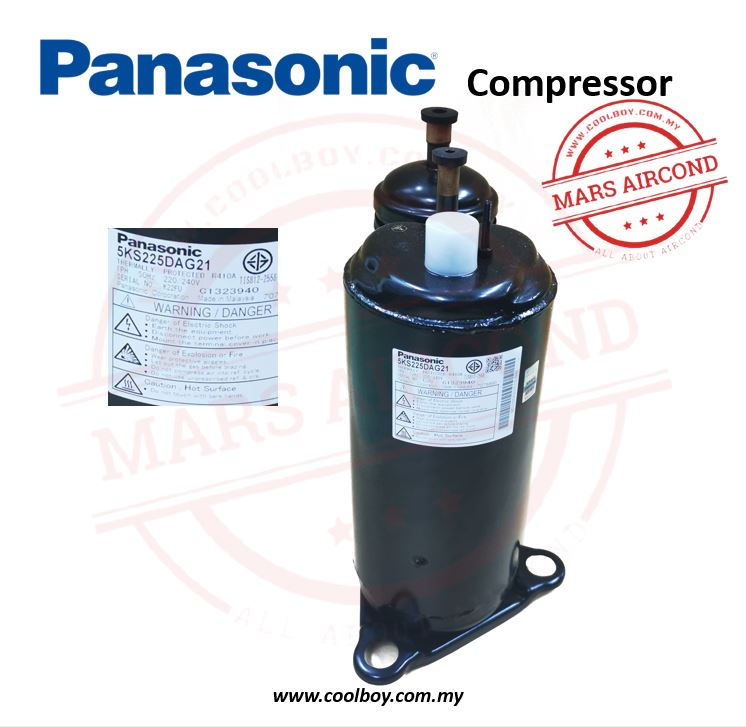 Panasonic Rotary Compressor 2.5HP R410A 5KS225DAG21 R04019034911