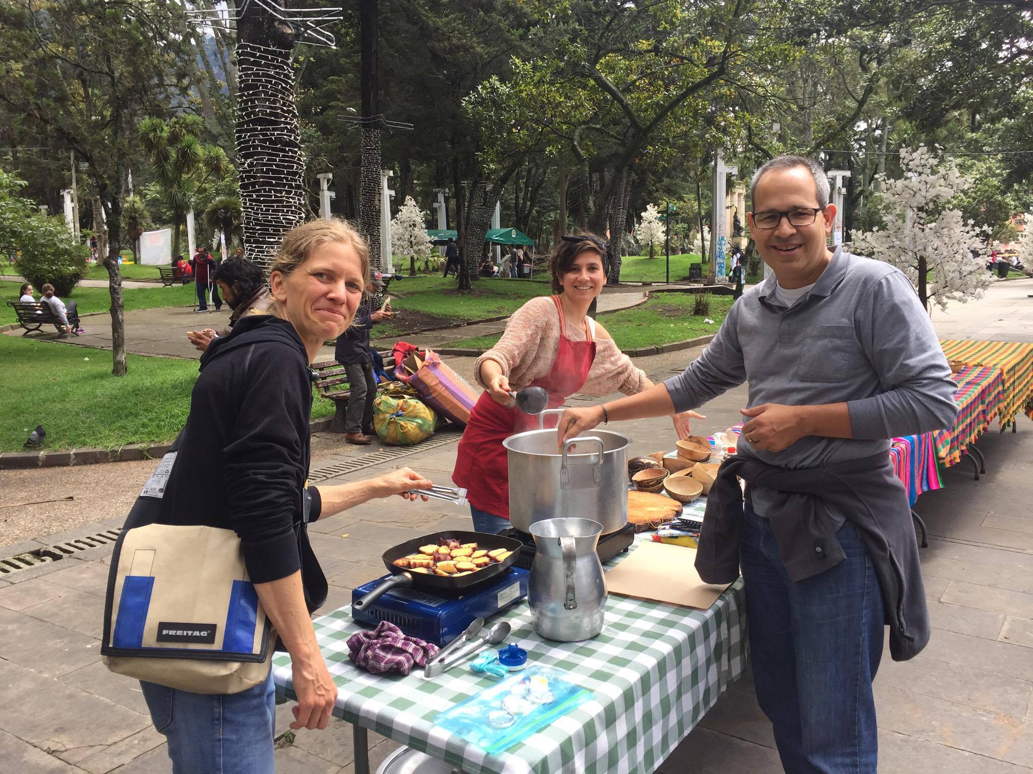 Picnic en el Parque Nacional.