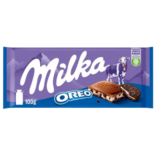 Milka Oreo Chocolate Bar