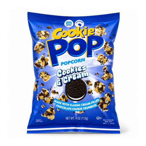 Cookie Pop Cookies and Cream Popcorn (USA)
