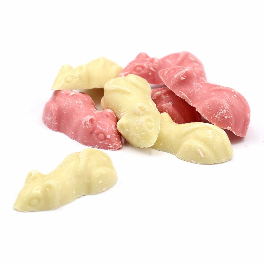 Hannah's Pink & White Mice