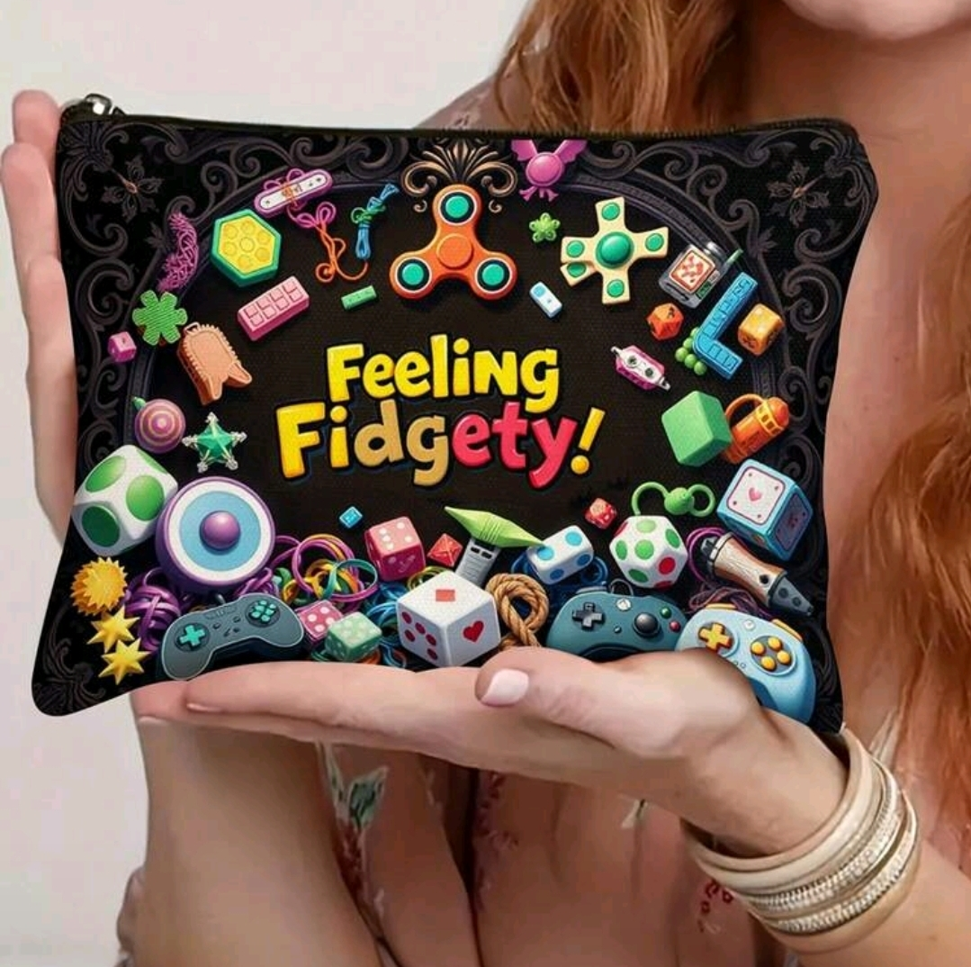 Anxiety Themed Cosmetic Bag