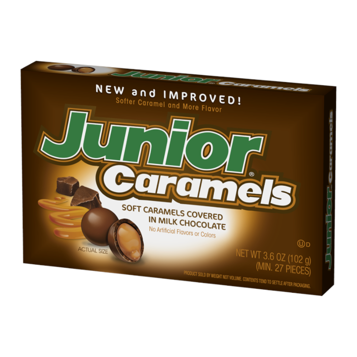 Junior Caramels Theatre Box 3.6oz (102g)