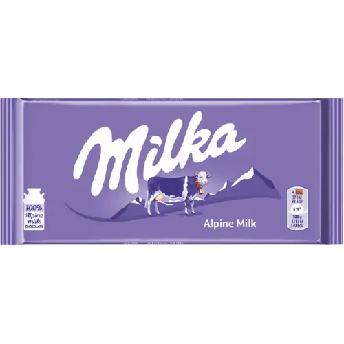 Milka Alpine Chocolate Bar