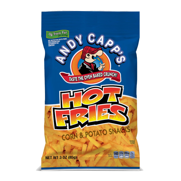 Andy Capp Hot Fries (85g) (America)