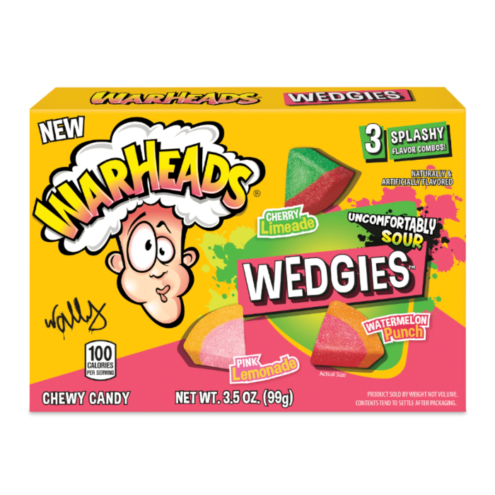 Warheads Wedgies Theater Box 3.5oz (85g)
