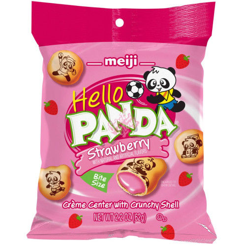 Meiji Hello Panda Strawberry 62g