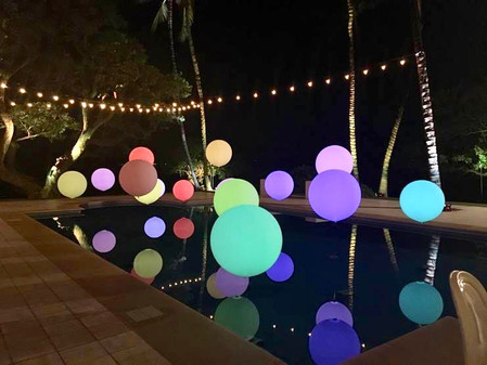 Elegant Evening Balloon Decor
