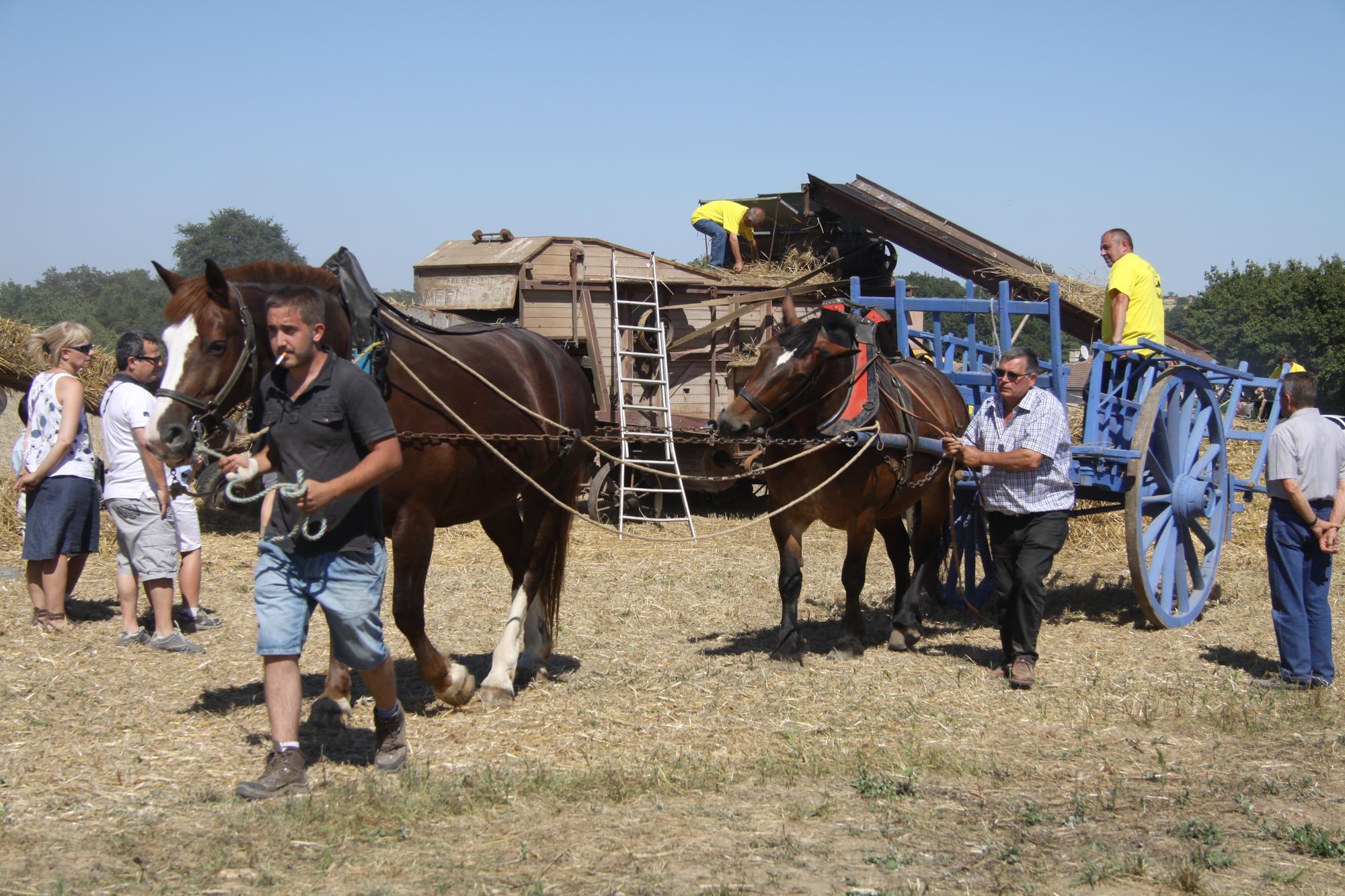Défilé Battages Antigny 2015
