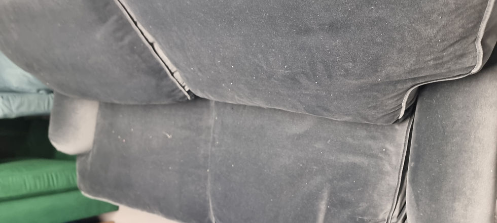 New Sofa.com Bluebell 2 seat sofa in Armour (Grey) Smart Velvet (Band 4)