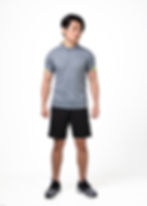 Thumbnail: Men's Cool Performance Grey Polo Shirts