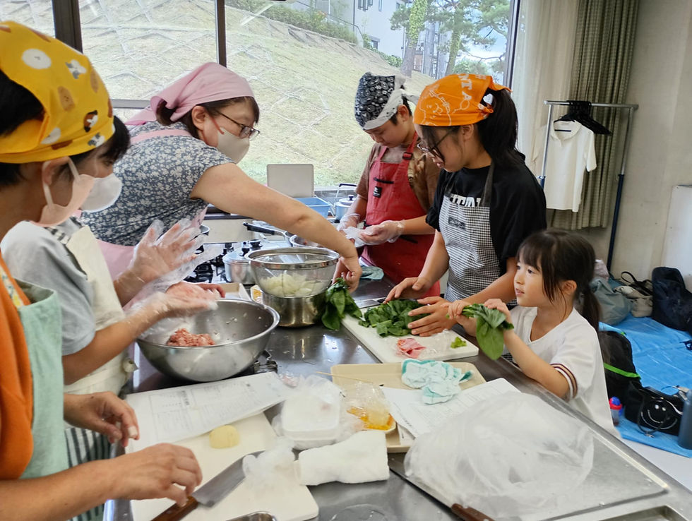お料理慣れしている子ども達も参加