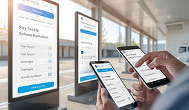 TruckPort USA secure truck parking in Augusta location featuring a modern parking lot and truck parking near me.