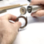 manual polishing process of the royter DR-02 case