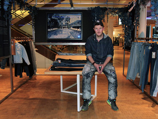 Ian Berry Denim Artist Extraordinaire