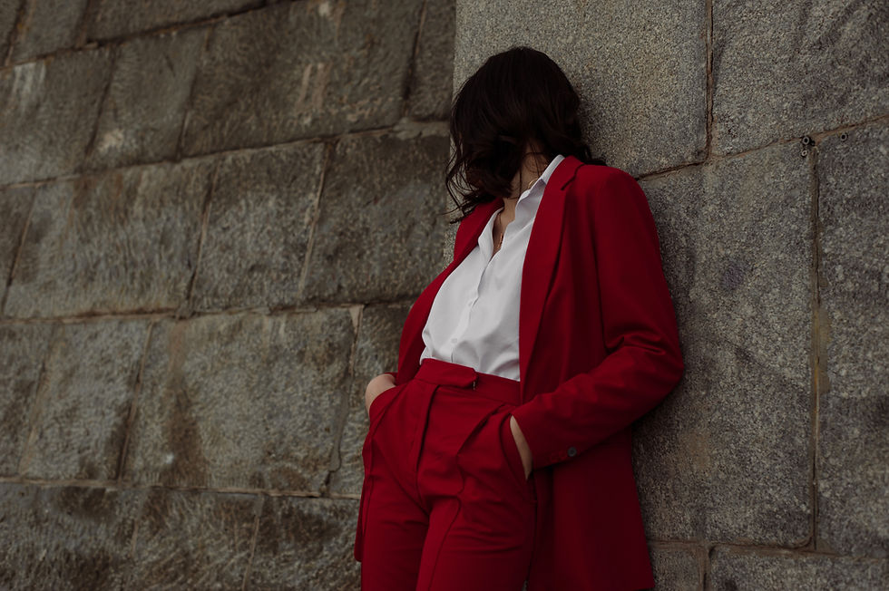 Moda Terno Vermelho